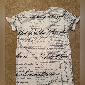 Taylor Swift TTPD inspired dress/sleepwear